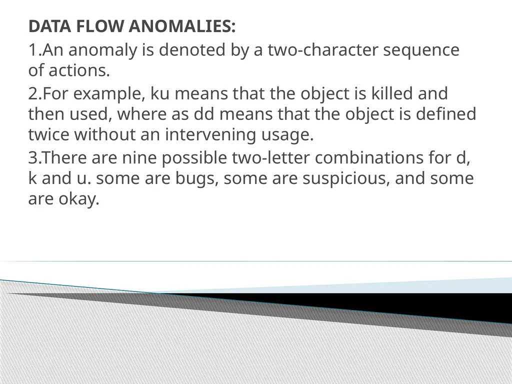 UNIT – II TRANSACTION FLOW TESTING UNIT – II - slide 23 of 40