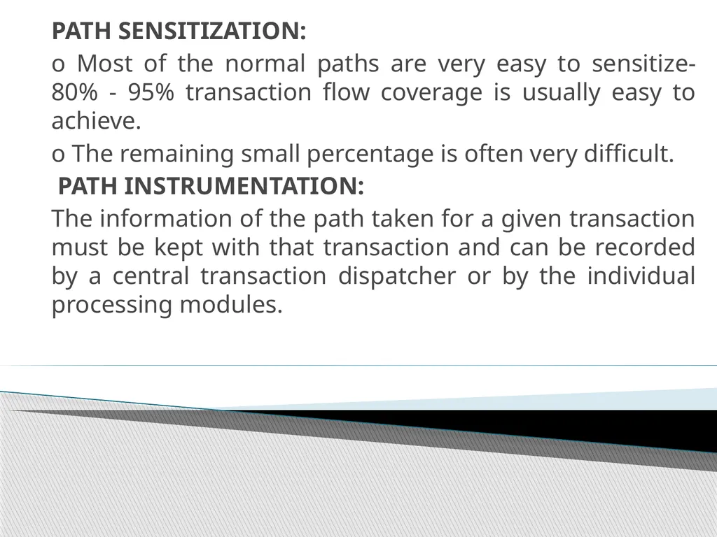 UNIT – II TRANSACTION FLOW TESTING UNIT – II - slide 12 of 40