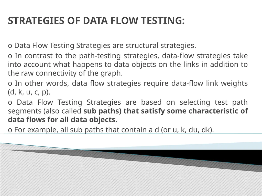 UNIT – II TRANSACTION FLOW TESTING UNIT – II - slide 34 of 40