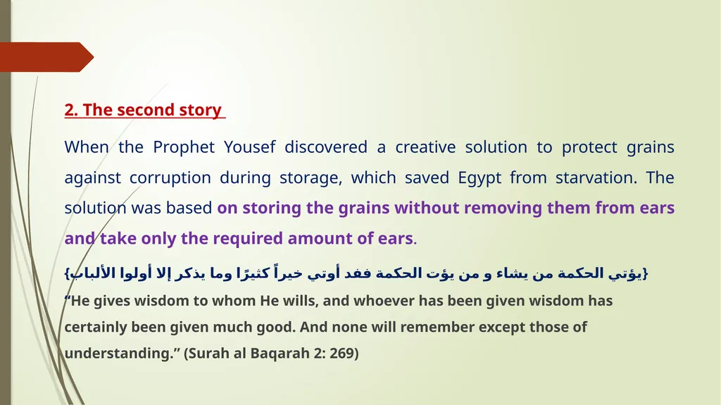 Creative Thinking In Islam I reflect and explain - slide 6 of 16