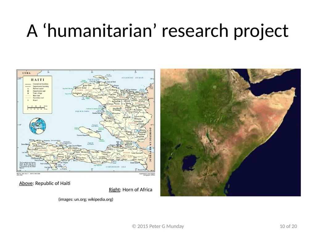 VSM working in Natural Disasters Peter Munday, PhD - slide 10 of 20