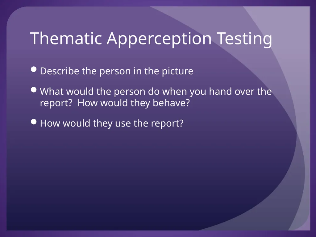 What is Going On? How do cognitive processes - slide 16 of 23