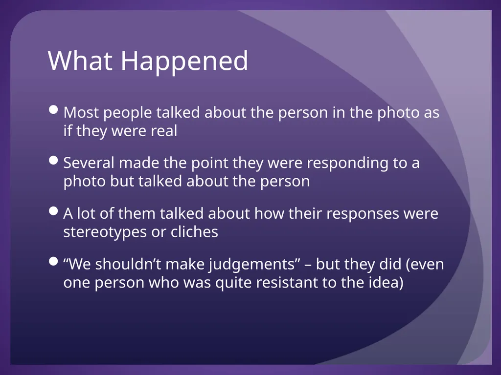 What is Going On? How do cognitive processes - slide 18 of 23
