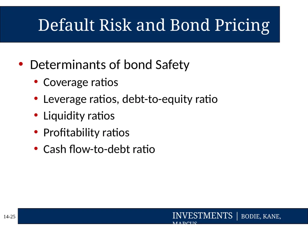 Chapter Fourteen Bond Prices and Yields Copyright - slide 25 of 35
