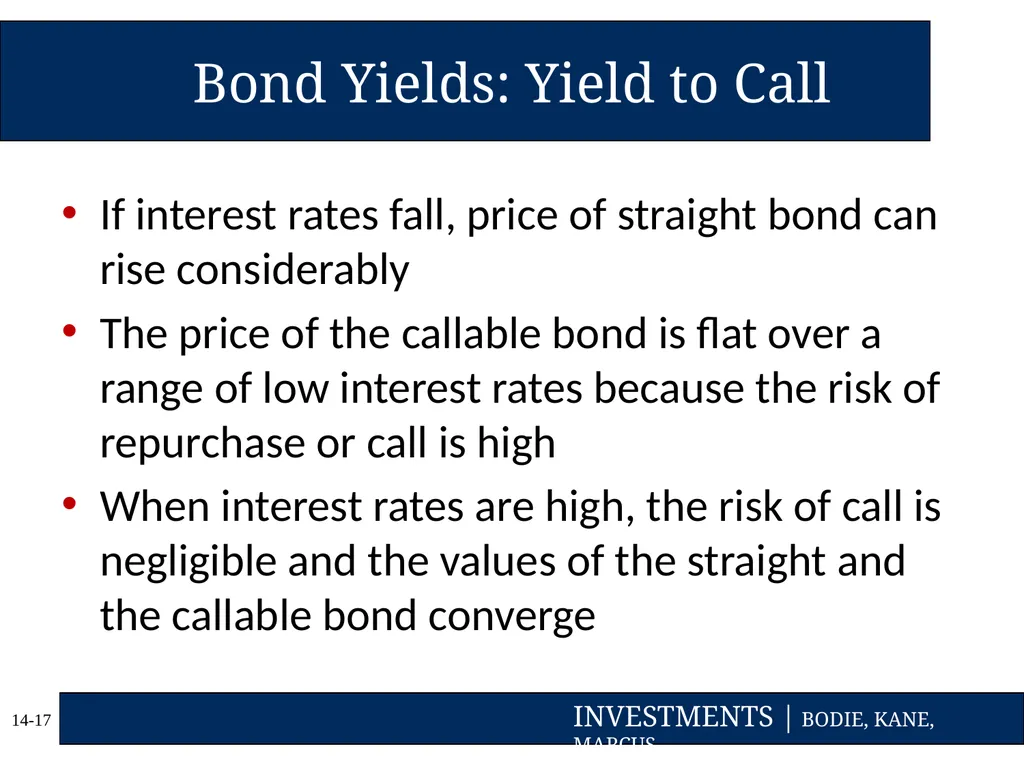 Chapter Fourteen Bond Prices and Yields Copyright - slide 17 of 35