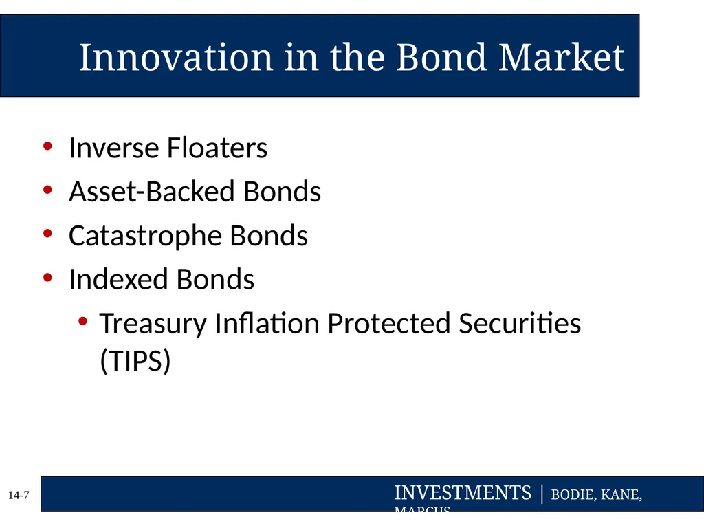 Chapter Fourteen Bond Prices and Yields Copyright - slide 7 of 35