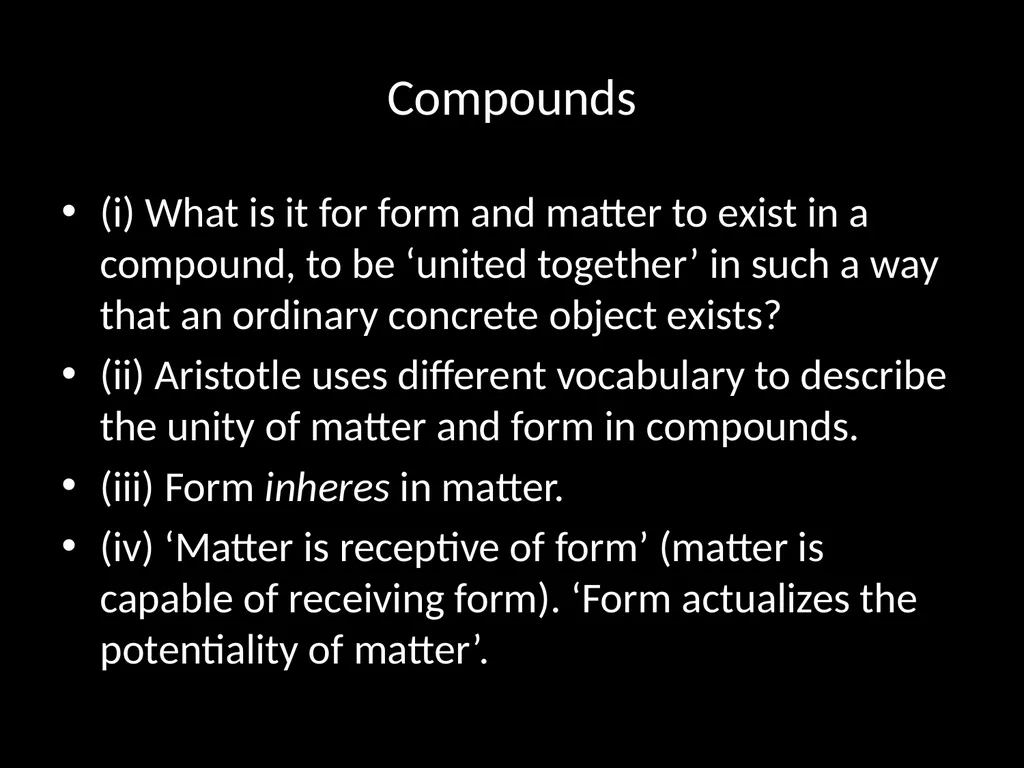 PH251 Metaphysics Week 10. Neo-Aristotelian - slide 9 of 26