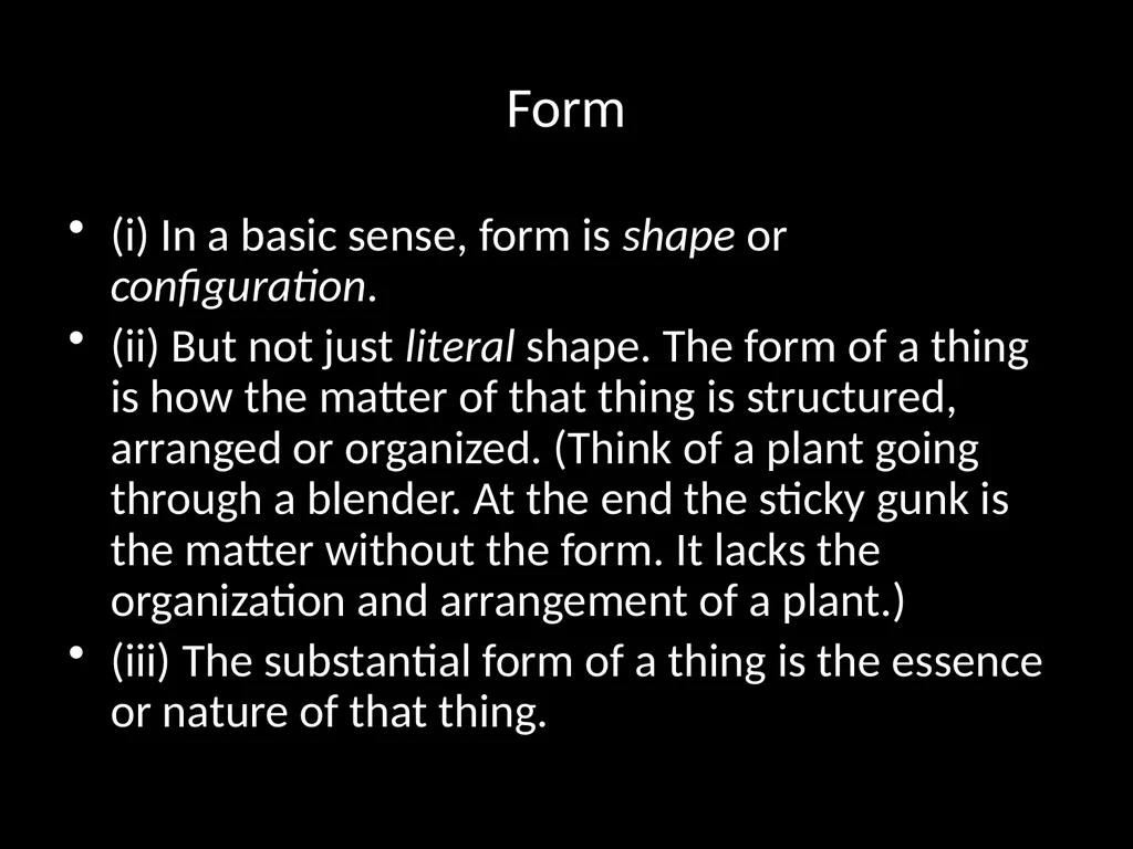 PH251 Metaphysics Week 10. Neo-Aristotelian - slide 7 of 26
