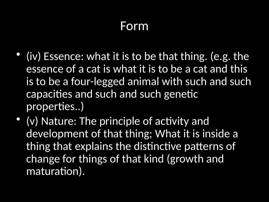 PH251 Metaphysics Week 10. Neo-Aristotelian - slide 8 of 26