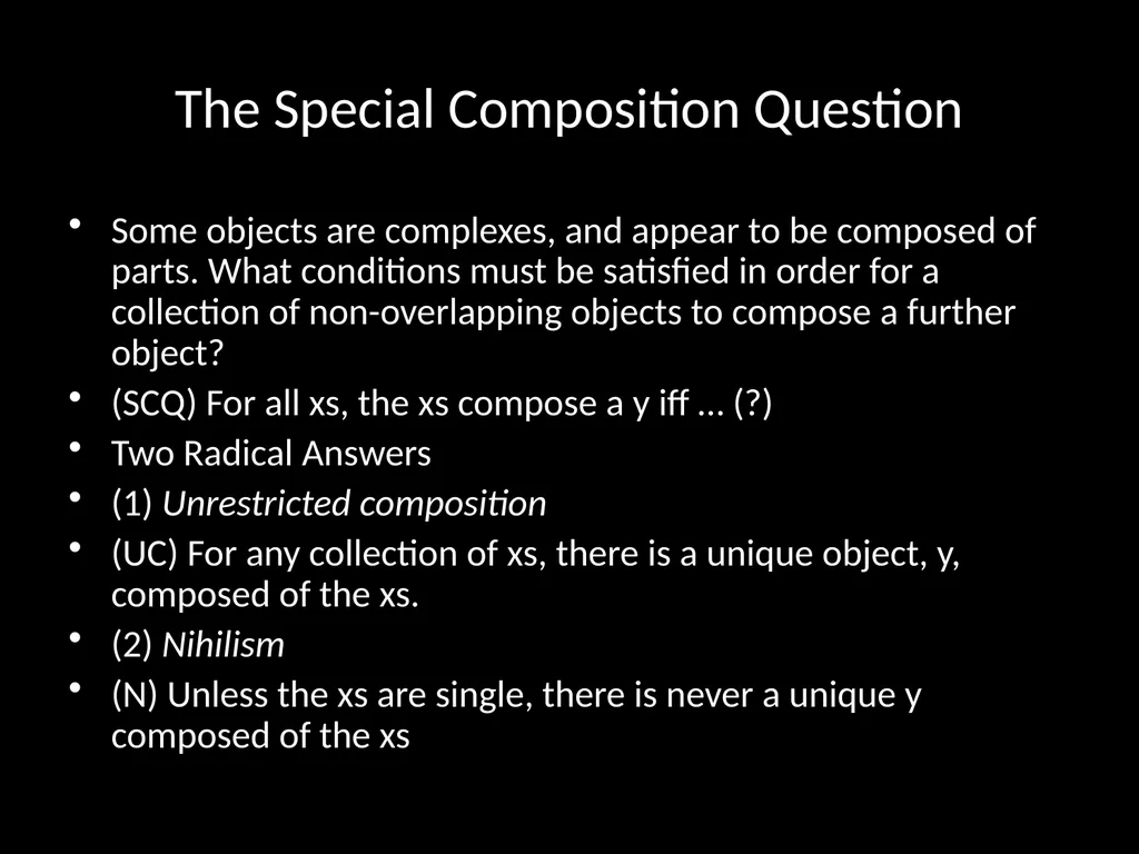 PH251 Metaphysics Week 10. Neo-Aristotelian - slide 3 of 26