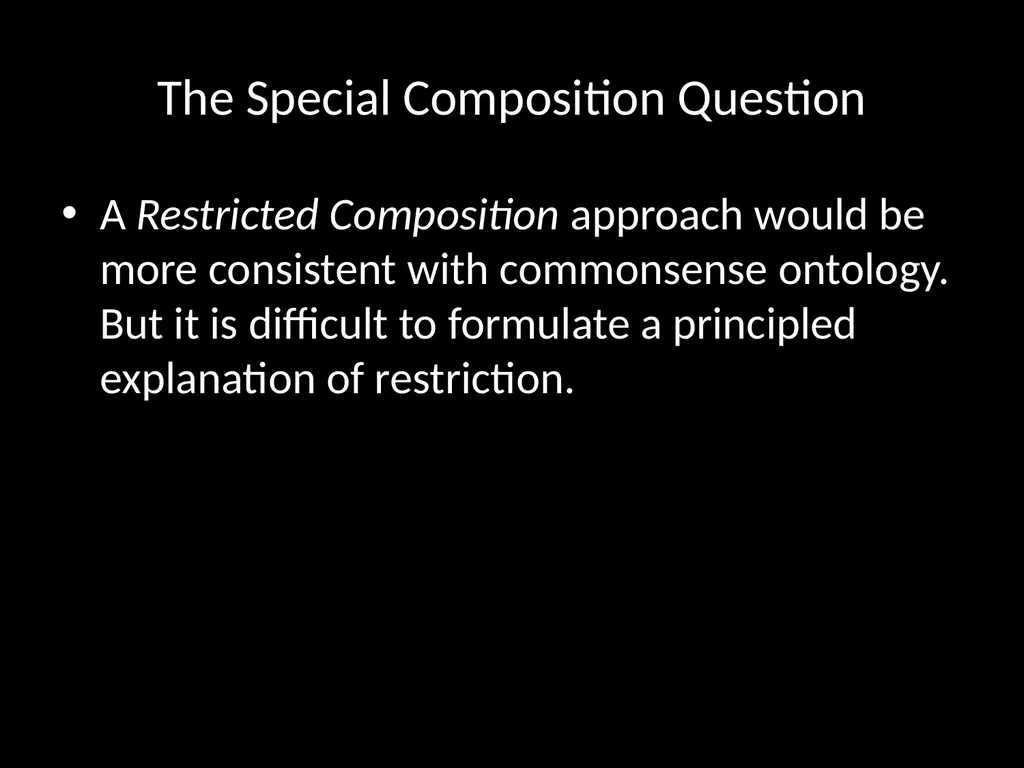 PH251 Metaphysics Week 10. Neo-Aristotelian - slide 4 of 26