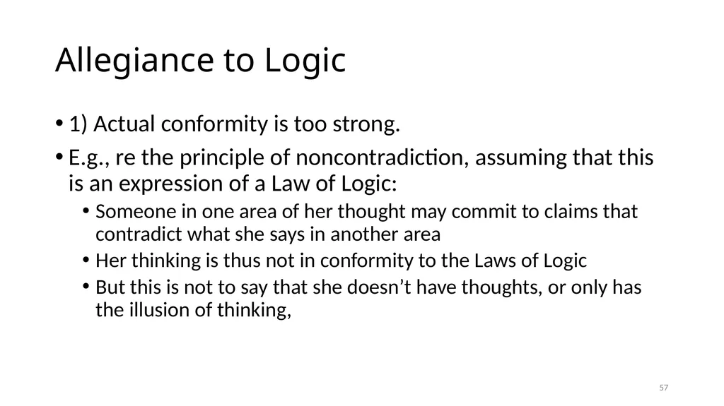 Much Ado about The Nothing Carnap and Heidegger on - slide 57 of 86