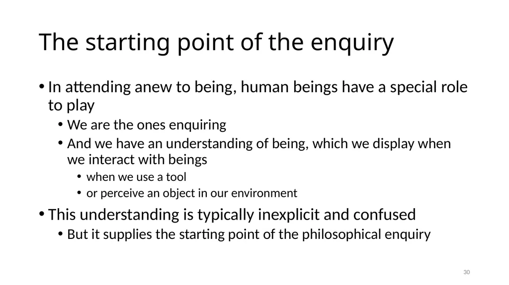 Much Ado about The Nothing Carnap and Heidegger on - slide 30 of 86