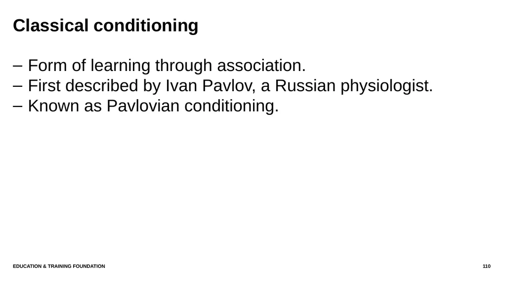 T LEVEL IN ANIMAL CARE AND MANAGEMENT Support - slide 110 of 139
