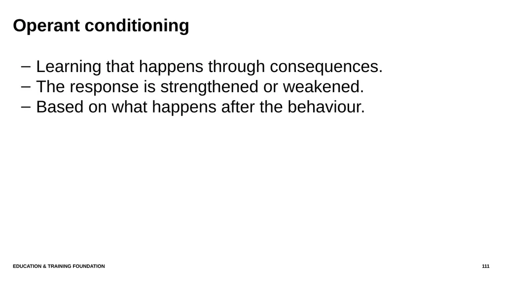 T LEVEL IN ANIMAL CARE AND MANAGEMENT Support - slide 111 of 139