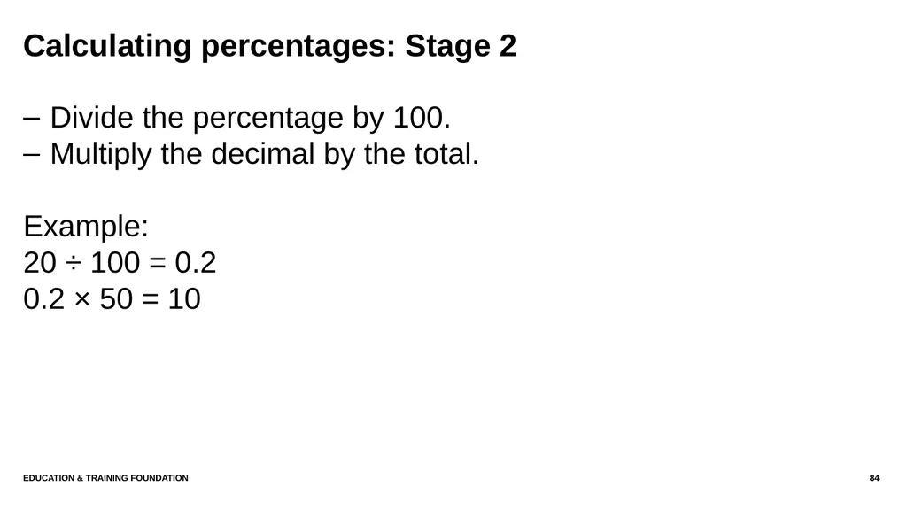 T LEVEL IN ANIMAL CARE AND MANAGEMENT Support - slide 84 of 139