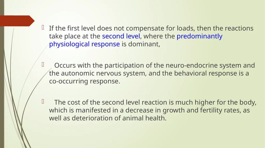 Animal Welfare as a requirement for the proper - slide 21 of 56