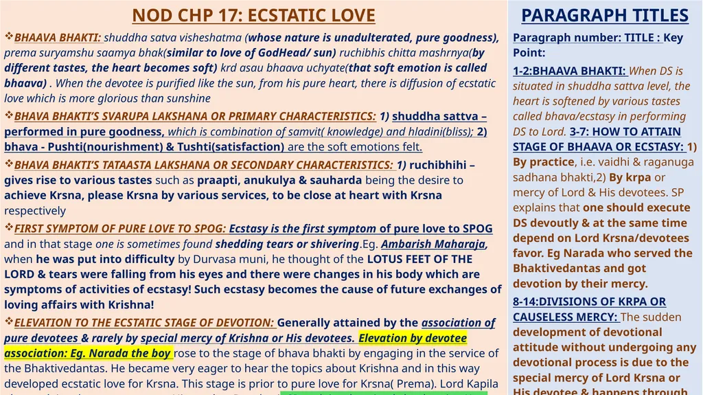 SUMMARY STUDY BASED ON SHRILA PRABHUPADA’S NECTAR - slide 22 of 25