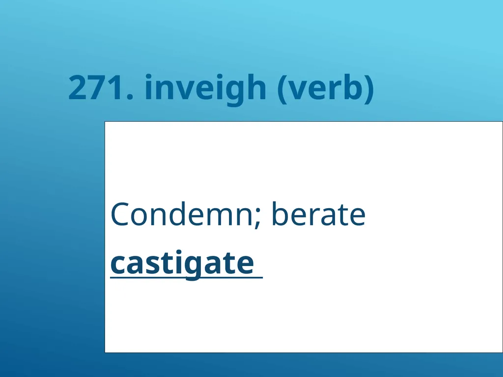 #51 - #251 AP Vocabulary List spacious, roomy - slide 222 of 251