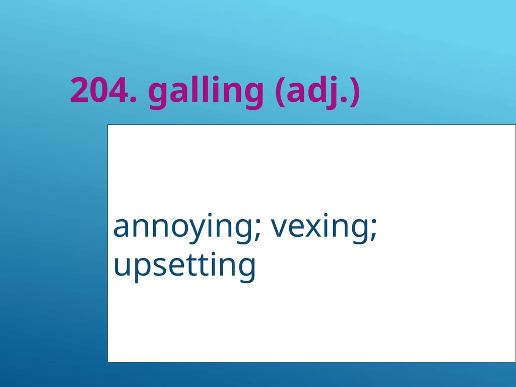 #51 - #251 AP Vocabulary List spacious, roomy - slide 155 of 251