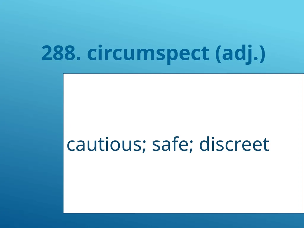#51 - #251 AP Vocabulary List spacious, roomy - slide 239 of 251