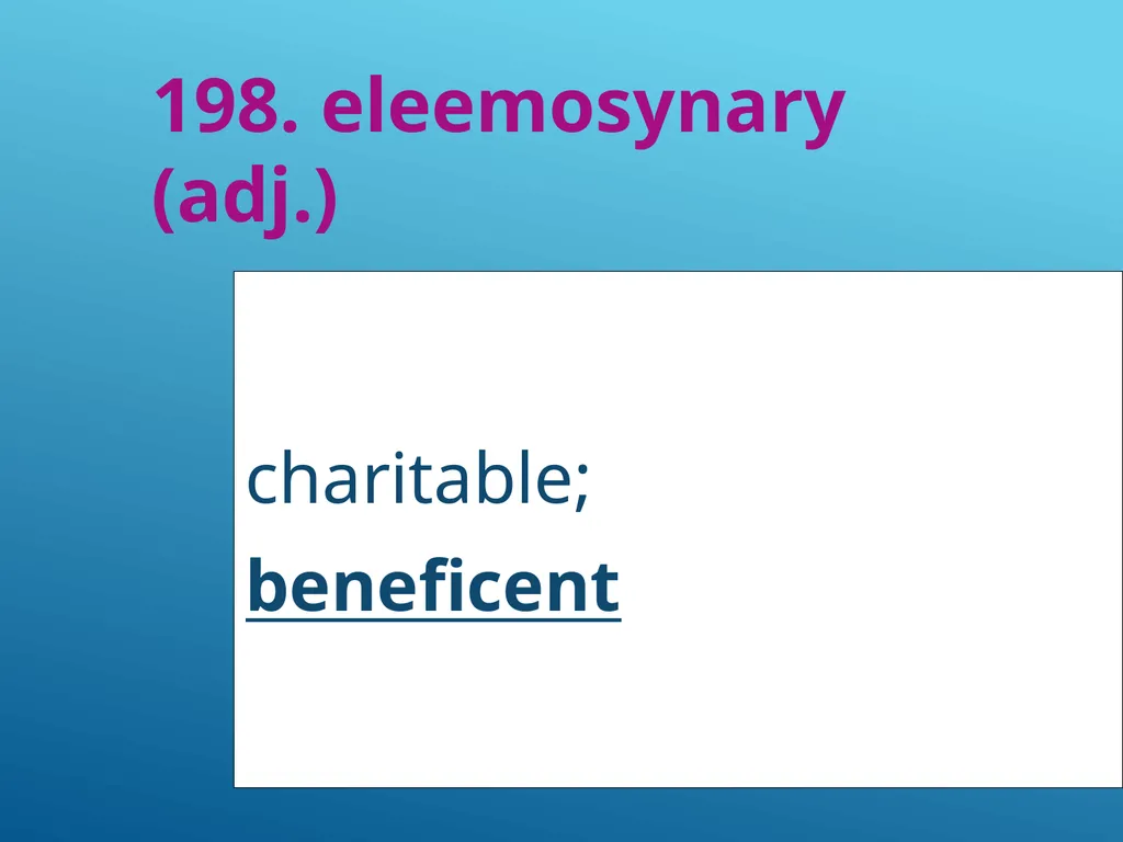 #51 - #251 AP Vocabulary List spacious, roomy - slide 149 of 251