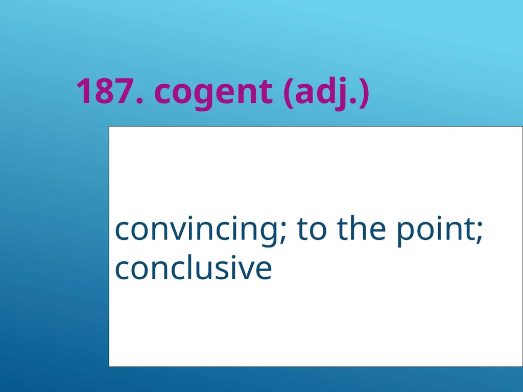#51 - #251 AP Vocabulary List spacious, roomy - slide 138 of 251