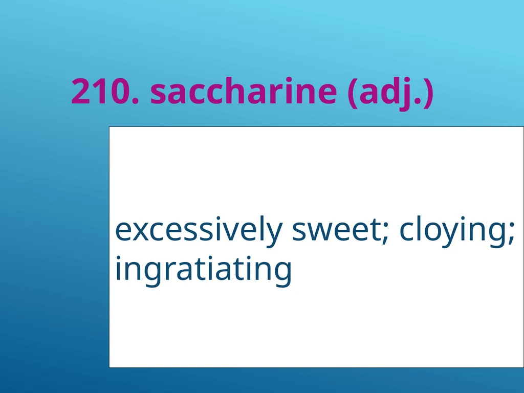 #51 - #251 AP Vocabulary List spacious, roomy - slide 161 of 251