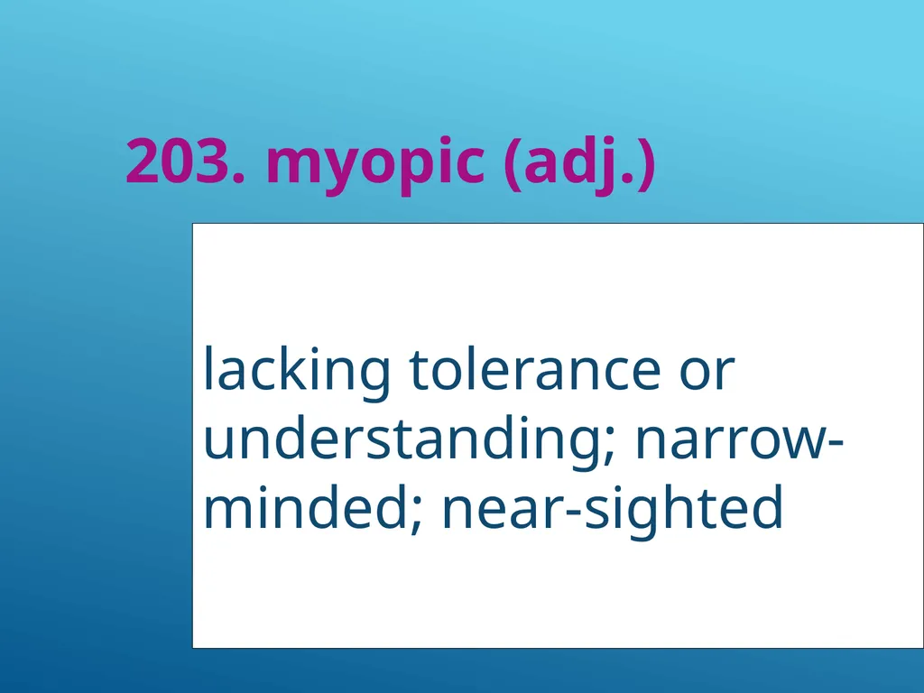 #51 - #251 AP Vocabulary List spacious, roomy - slide 154 of 251