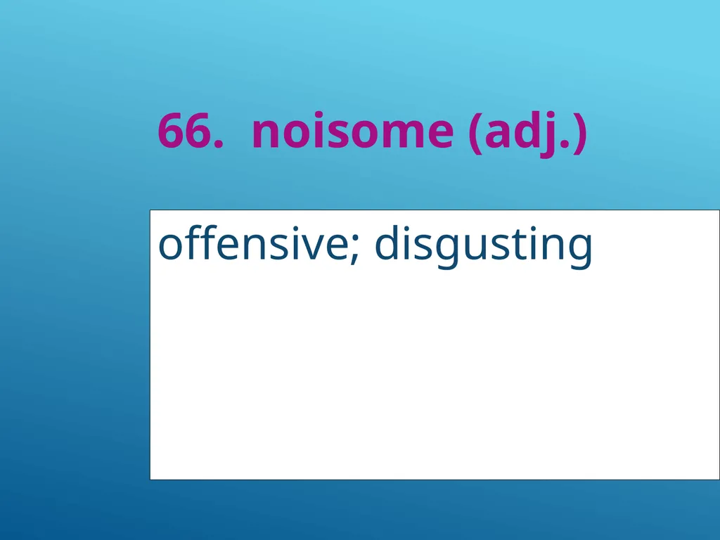 #51 - #251 AP Vocabulary List spacious, roomy - slide 17 of 251