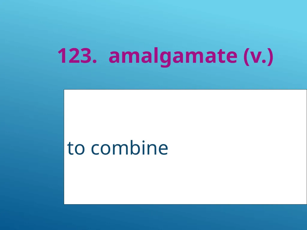#51 - #251 AP Vocabulary List spacious, roomy - slide 74 of 251