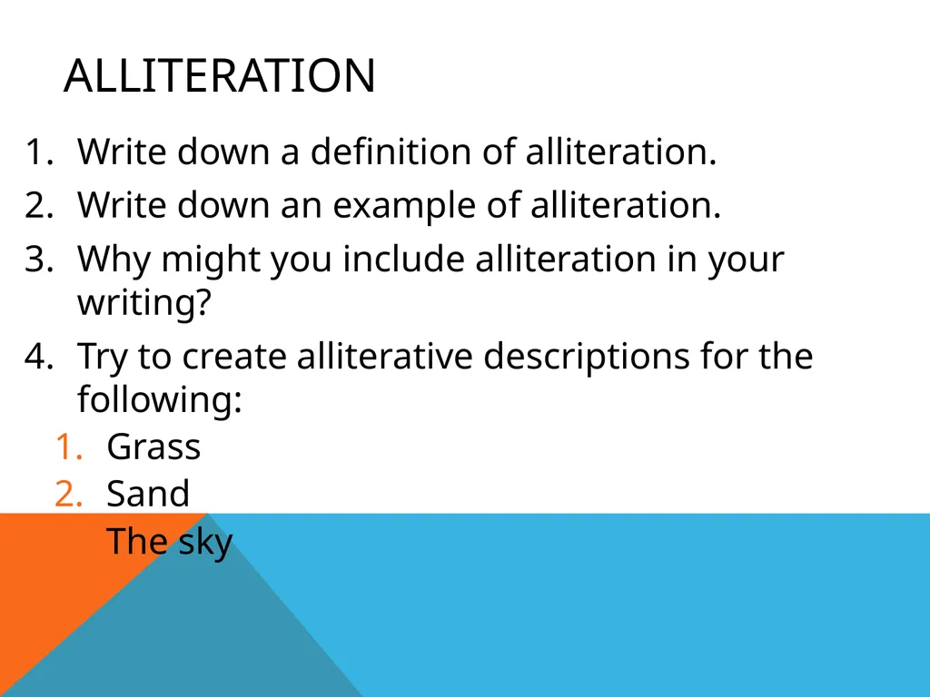S2 English Miss McDonald Personal Writing S2 - slide 30 of 39