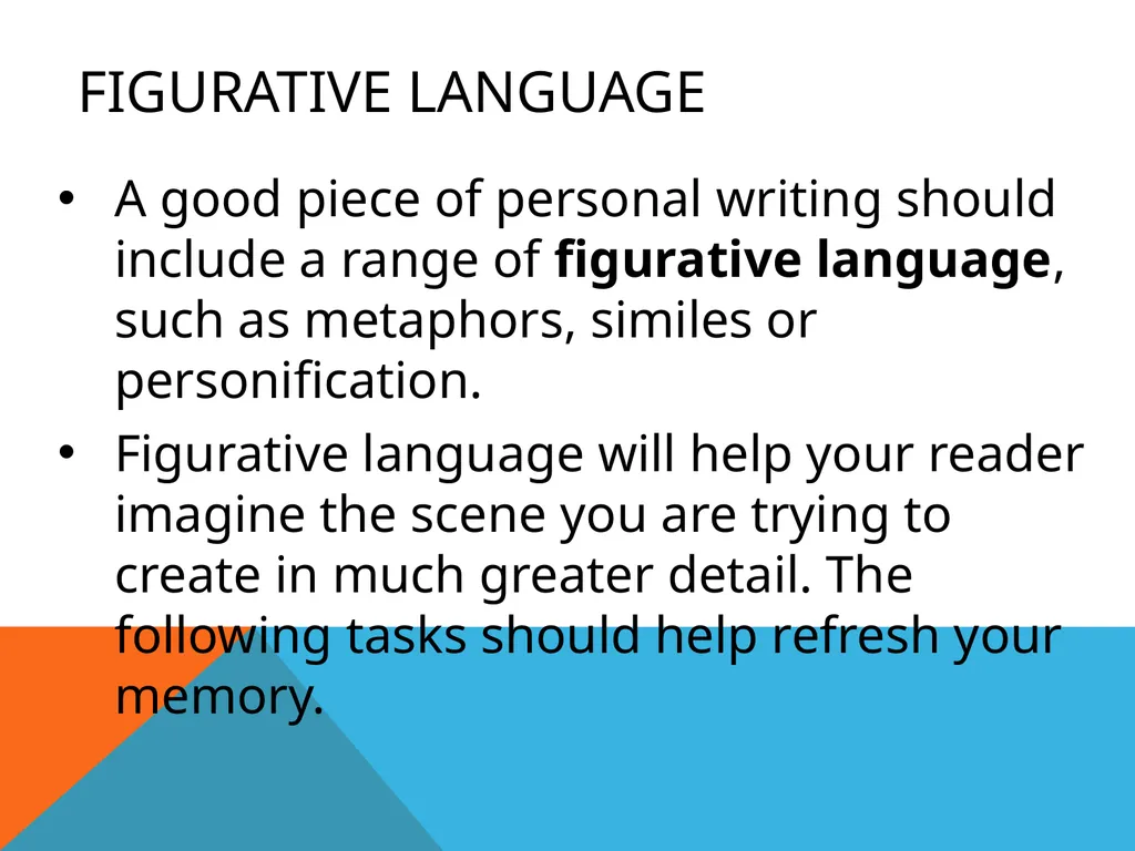 S2 English Miss McDonald Personal Writing S2 - slide 26 of 39