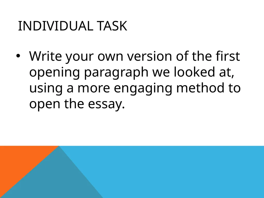 S2 English Miss McDonald Personal Writing S2 - slide 20 of 39