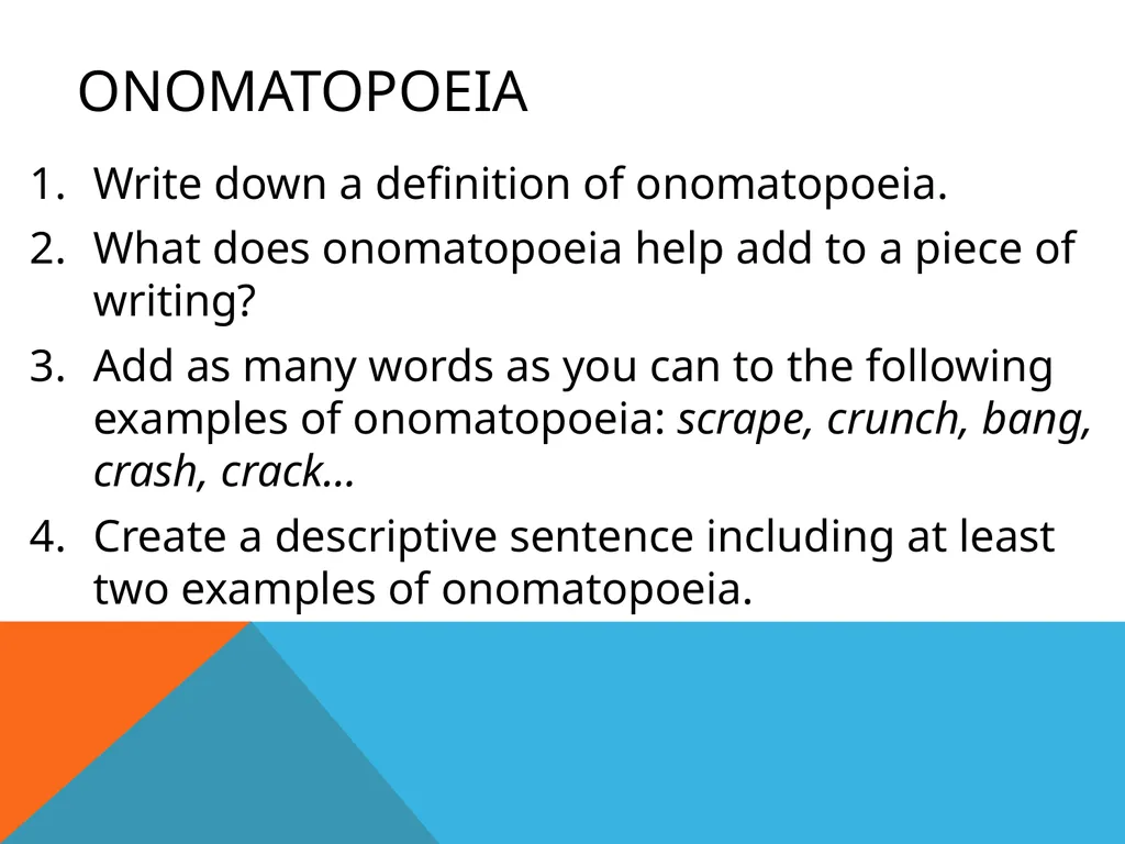 S2 English Miss McDonald Personal Writing S2 - slide 31 of 39