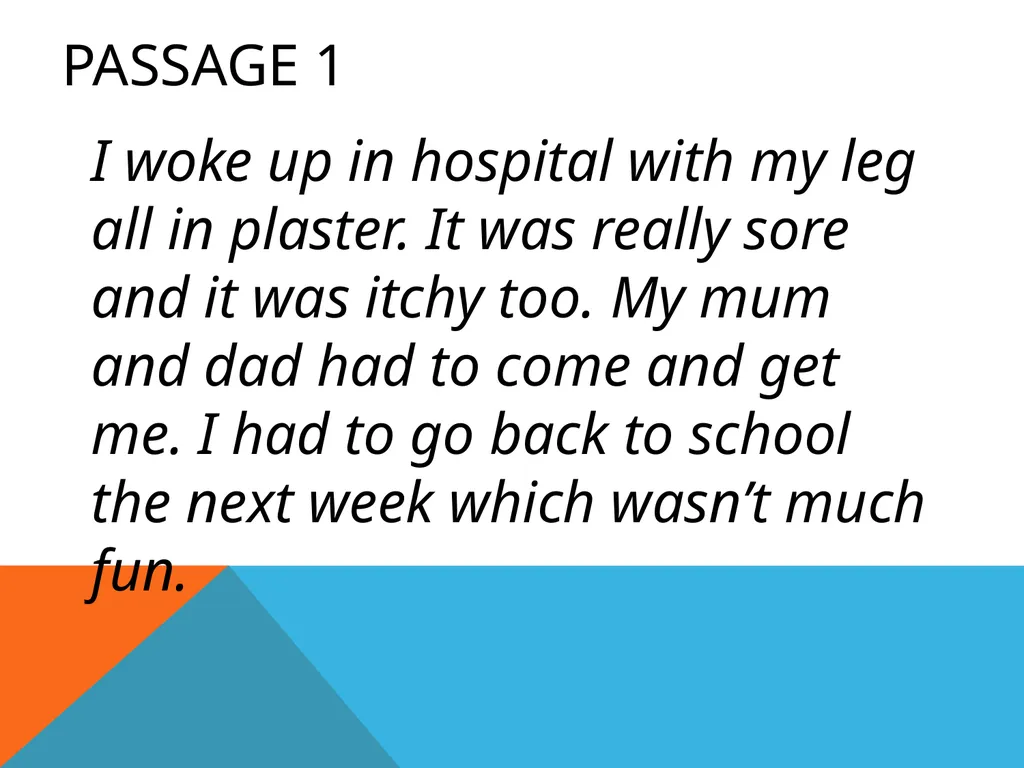 S2 English Miss McDonald Personal Writing S2 - slide 8 of 39