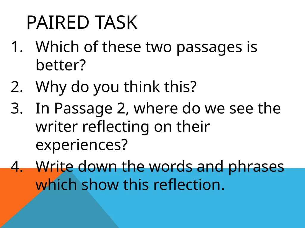 S2 English Miss McDonald Personal Writing S2 - slide 10 of 39