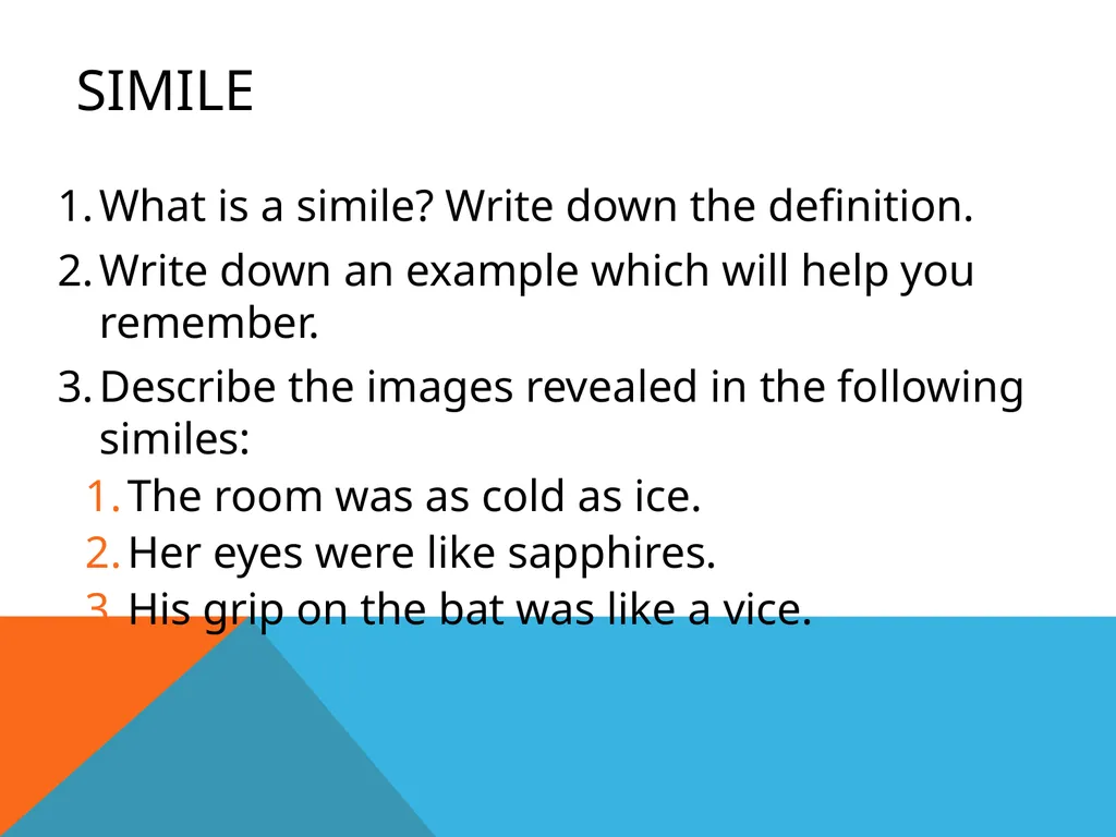 S2 English Miss McDonald Personal Writing S2 - slide 27 of 39