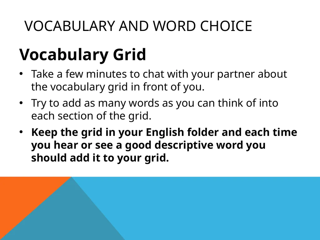 S2 English Miss McDonald Personal Writing S2 - slide 25 of 39