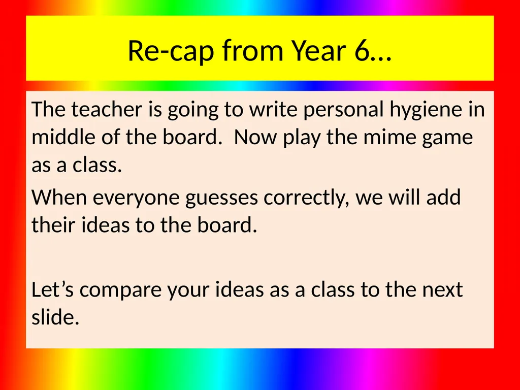 Ground Rules No questions will be answered during - slide 8 of 19