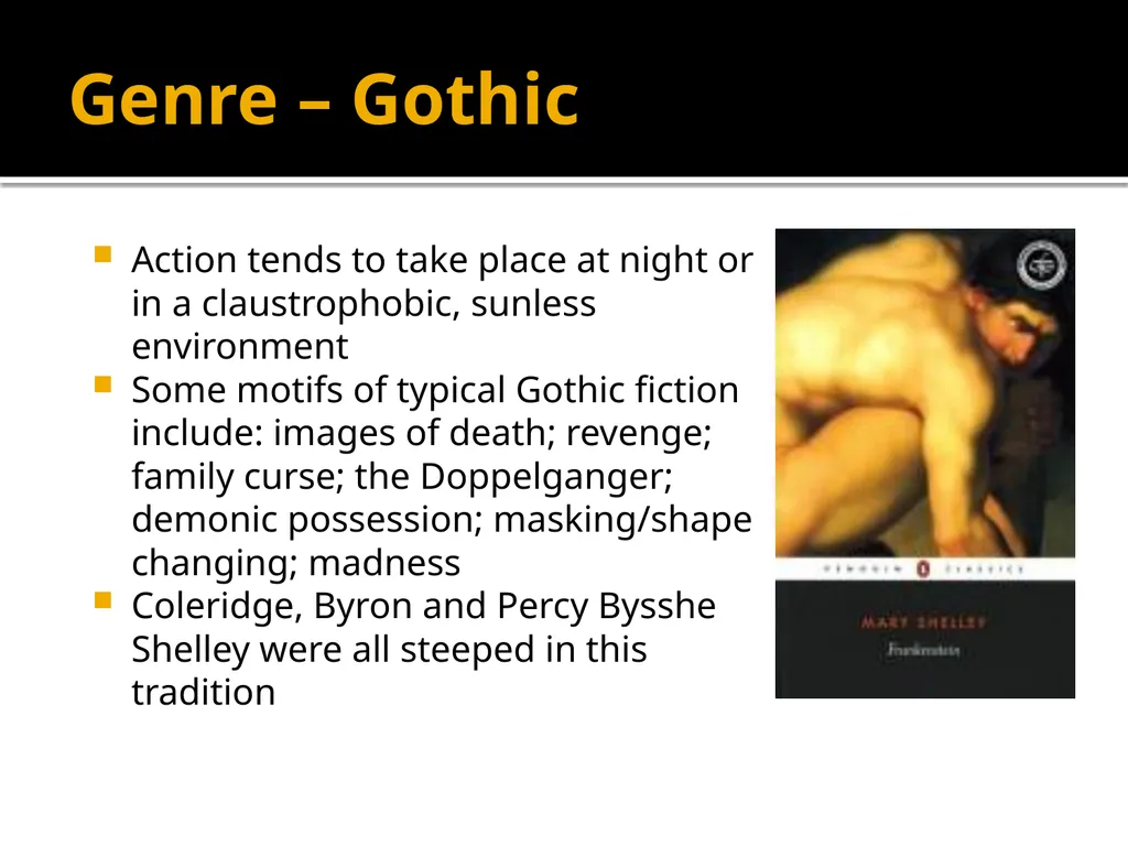 Mary Shelley’s Frankenstein Massive Revision - slide 18 of 28
