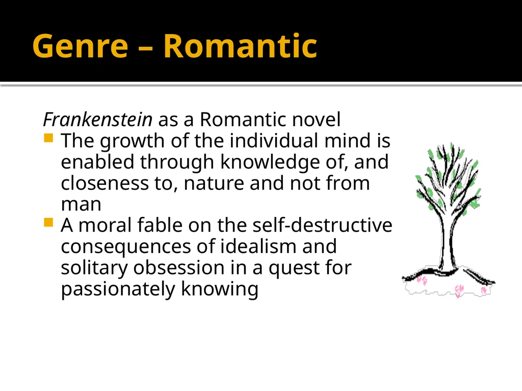 Mary Shelley’s Frankenstein Massive Revision - slide 23 of 28