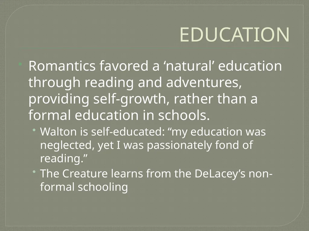 Introduction to Frankenstein © The English - slide 14 of 32