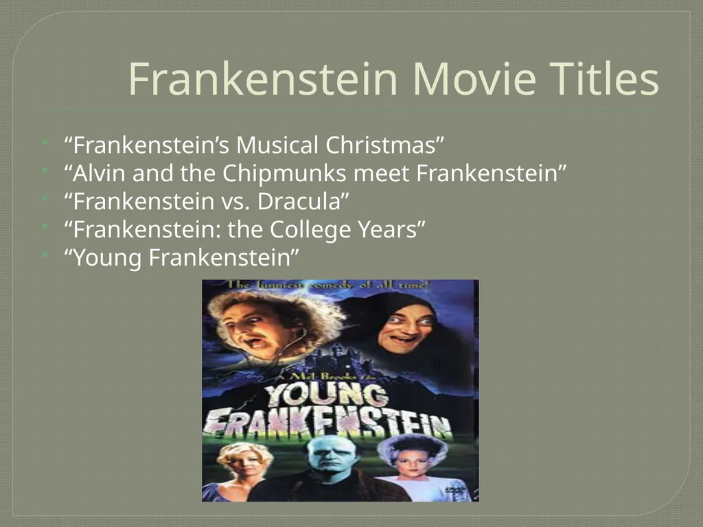 Introduction to Frankenstein © The English - slide 30 of 32