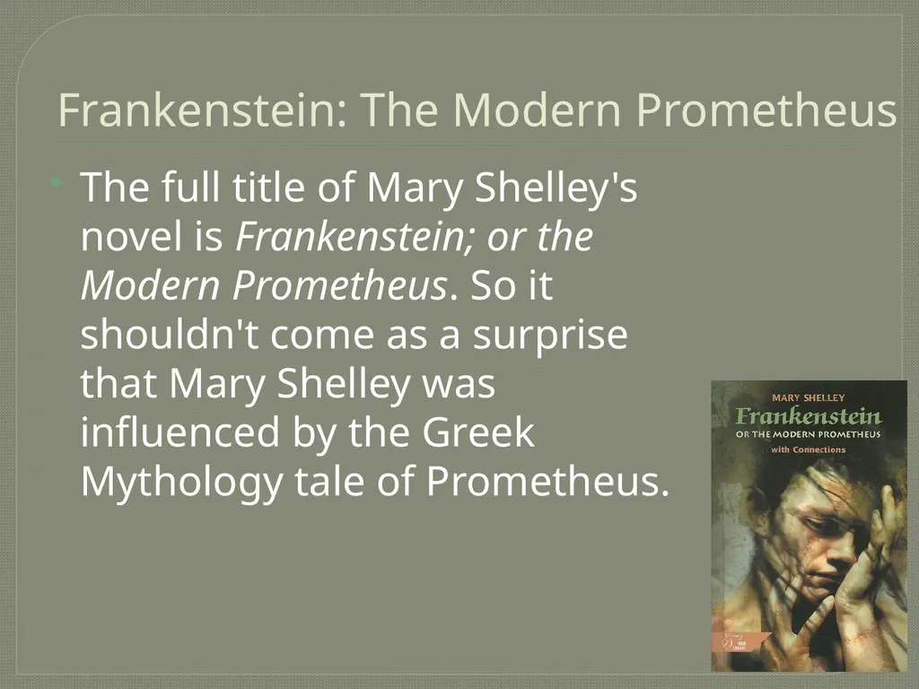 Introduction to Frankenstein © The English - slide 6 of 32