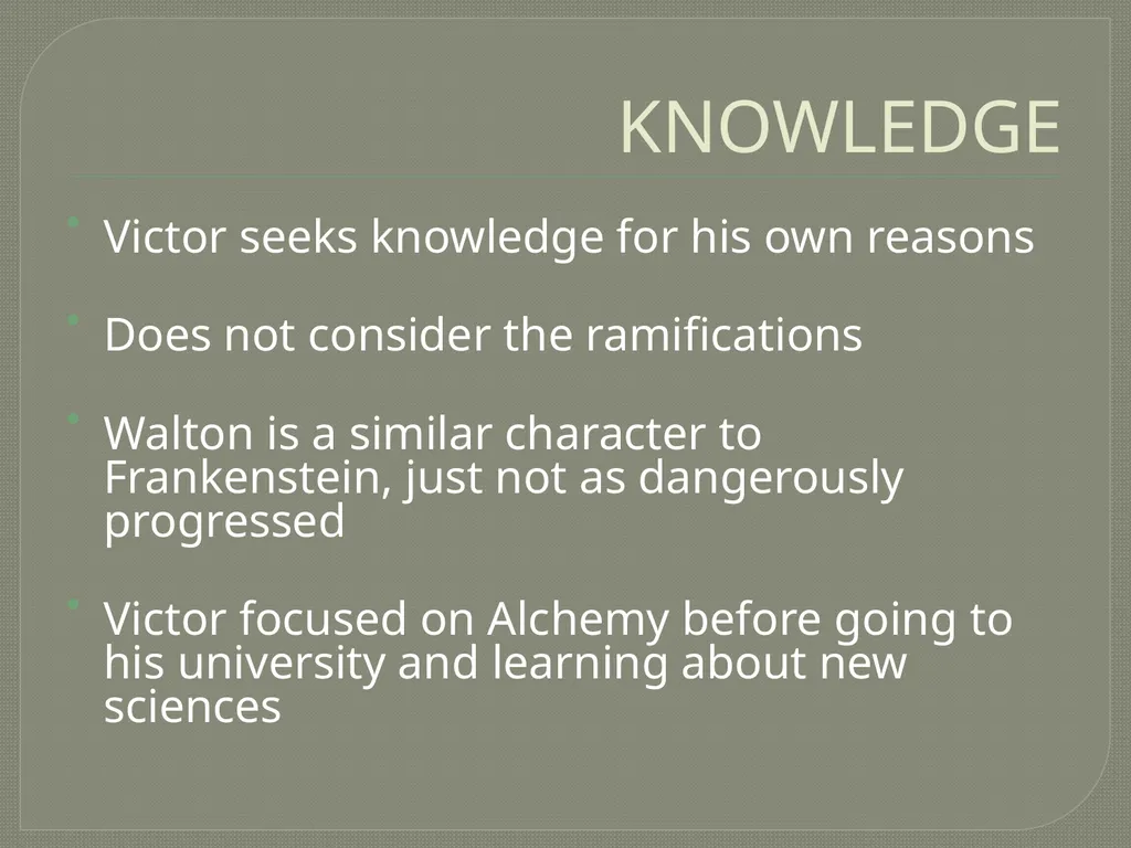 Introduction to Frankenstein © The English - slide 13 of 32