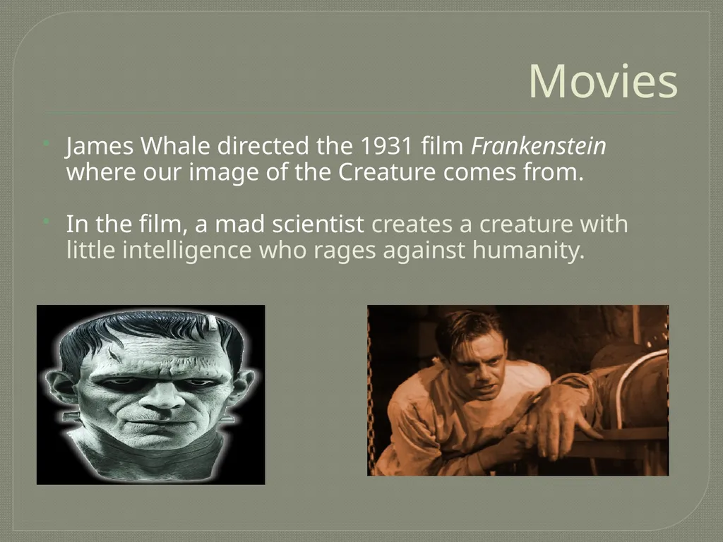 Introduction to Frankenstein © The English - slide 28 of 32
