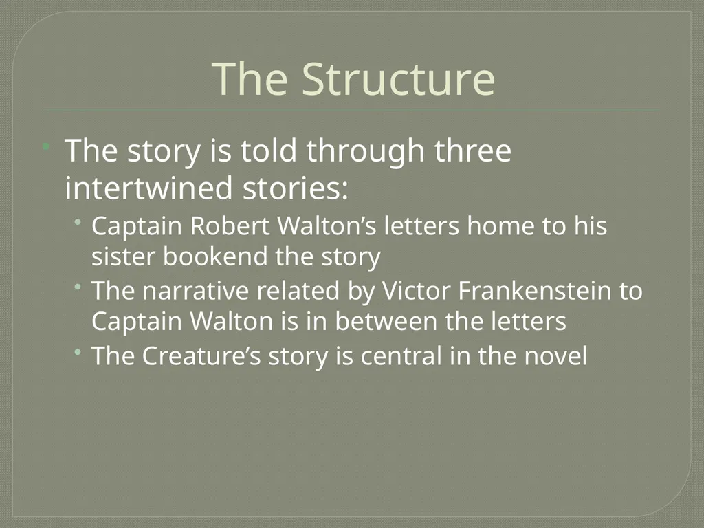 Introduction to Frankenstein © The English - slide 8 of 32