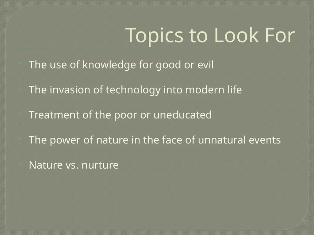 Introduction to Frankenstein © The English - slide 26 of 32