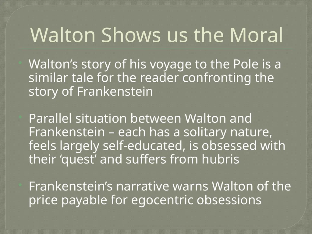 Introduction to Frankenstein © The English - slide 9 of 32